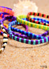 Pulsera Boho, Pulsera Tila Bead, Colorida